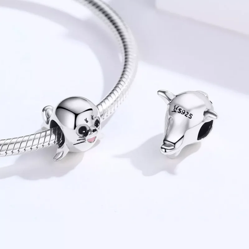 (immagine per) Charm tipo Pandora Leone marino - SCC1253 - Visualizza 4