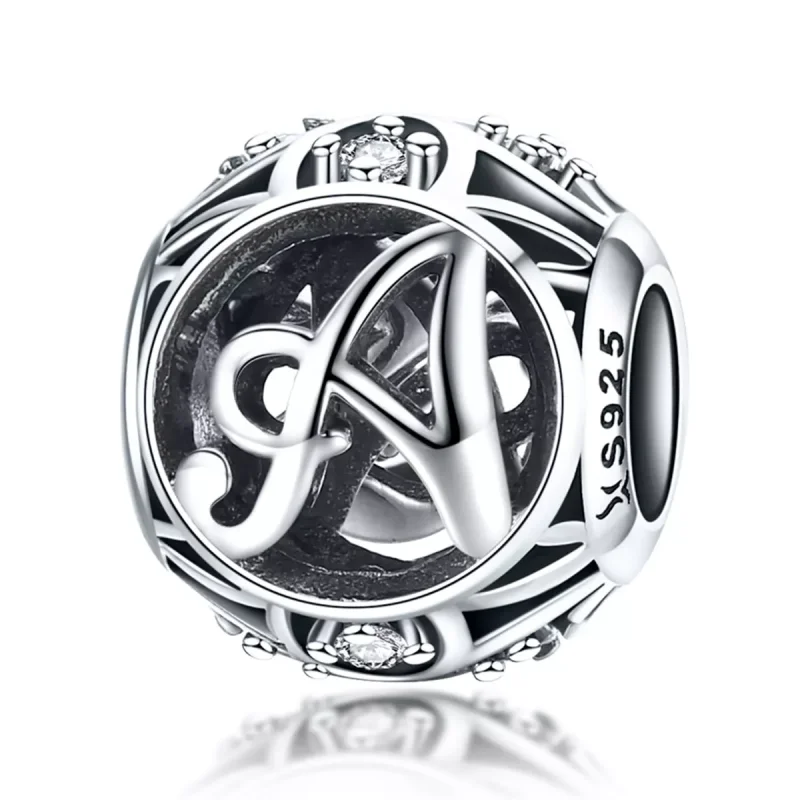 (immagine per) Charm tipo Pandora Lettera a - SCC738-A