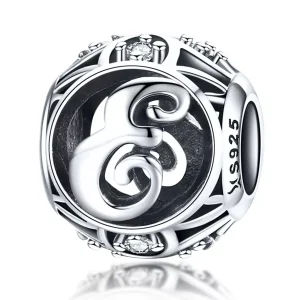 (immagine per) Charm tipo Pandora Lettera-E - SCC738-E