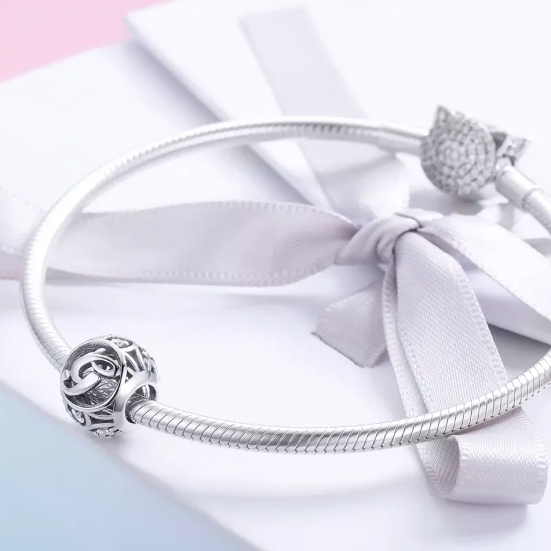 (immagine per) Charm tipo Pandora Lettera-G - SCC738-G - Visualizza 4