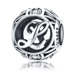 (immagine per) Charm tipo Pandora Lettera-L - SCC738-L
