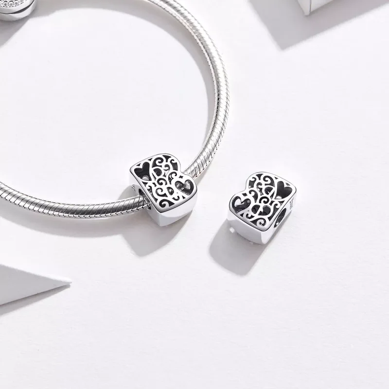 (immagine per) Charm tipo Pandora Lettera magica B - SCC1229-B - Visualizza 2