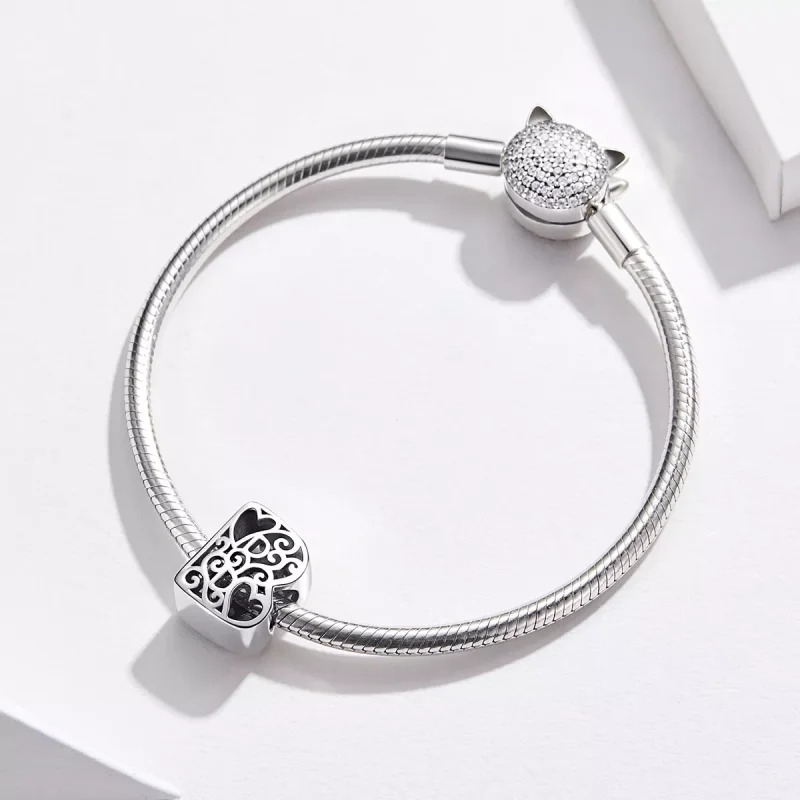 (immagine per) Charm tipo Pandora Lettera magica B - SCC1229-B - Visualizza 3