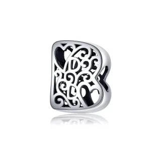 (immagine per) Charm tipo Pandora Lettera magica B - SCC1229-B