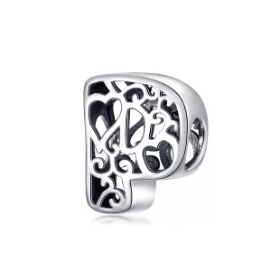 (immagine per) Charm tipo Pandora Lettera magica P - SCC1229-P