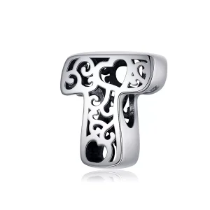 (immagine per) Charm tipo Pandora Lettera magica T - SCC1229-T