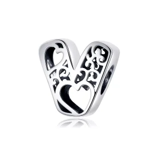 (immagine per) Charm tipo Pandora Lettera magica V - SCC1229-V