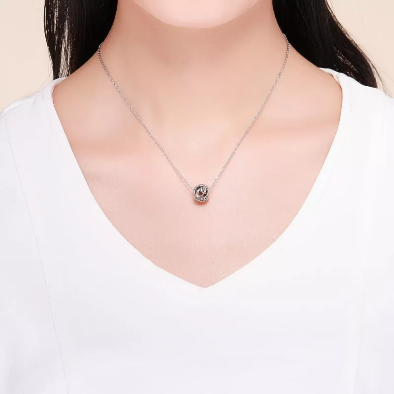 (immagine per) Charm tipo Pandora Lettera-O - SCC738-O - Visualizza 5