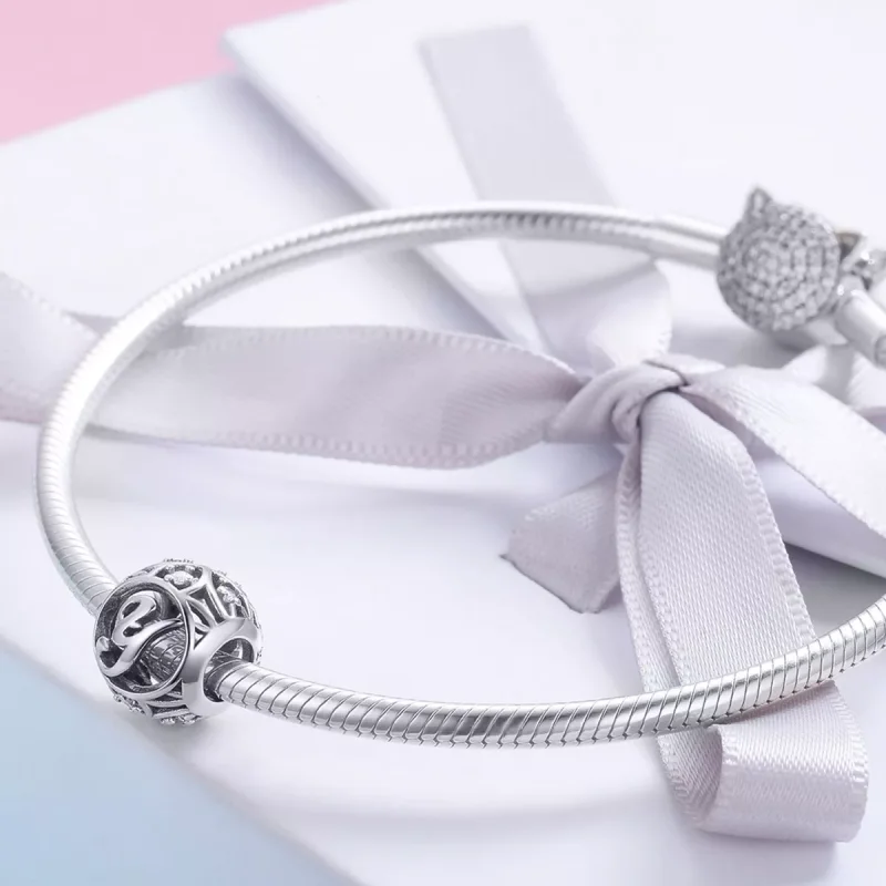 (immagine per) Charm tipo Pandora Lettera-Y - SCC738-Y - Visualizza 4