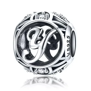 (immagine per) Charm tipo Pandora Lettera-Y - SCC738-Y