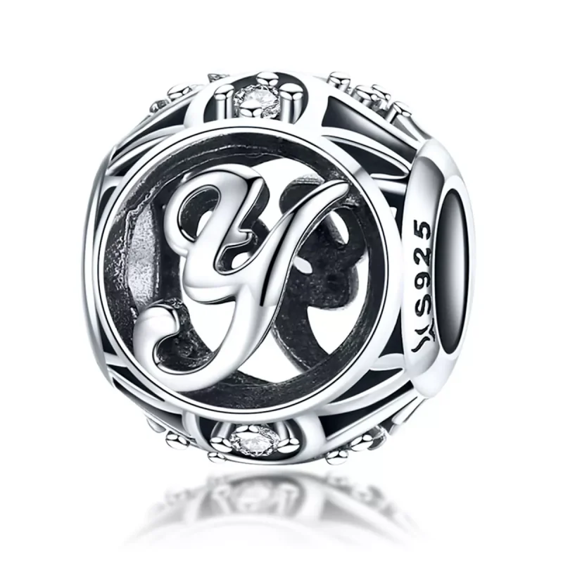 (immagine per) Charm tipo Pandora Lettera-Y - SCC738-Y
