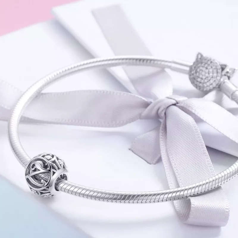 (immagine per) Charm tipo Pandora Lettera-Z - SCC738-Z - Visualizza 4