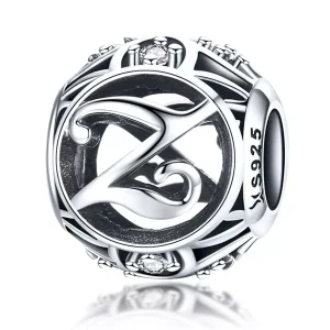 (immagine per) Charm tipo Pandora Lettera-Z - SCC738-Z