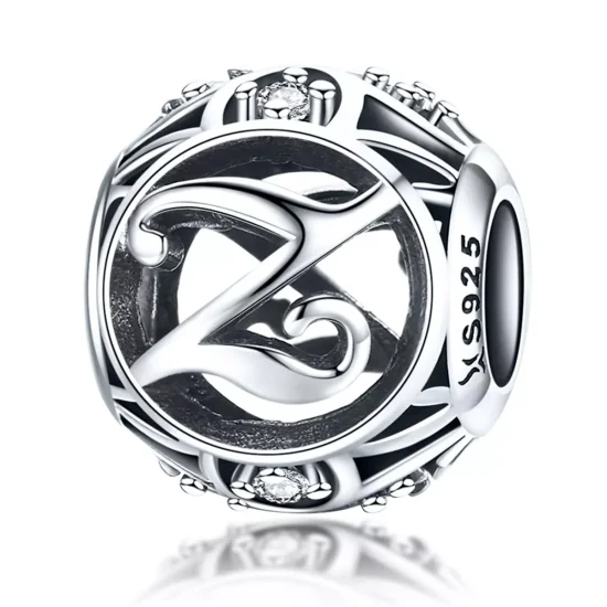 (immagine per) Charm tipo Pandora Lettera-Z - SCC738-Z