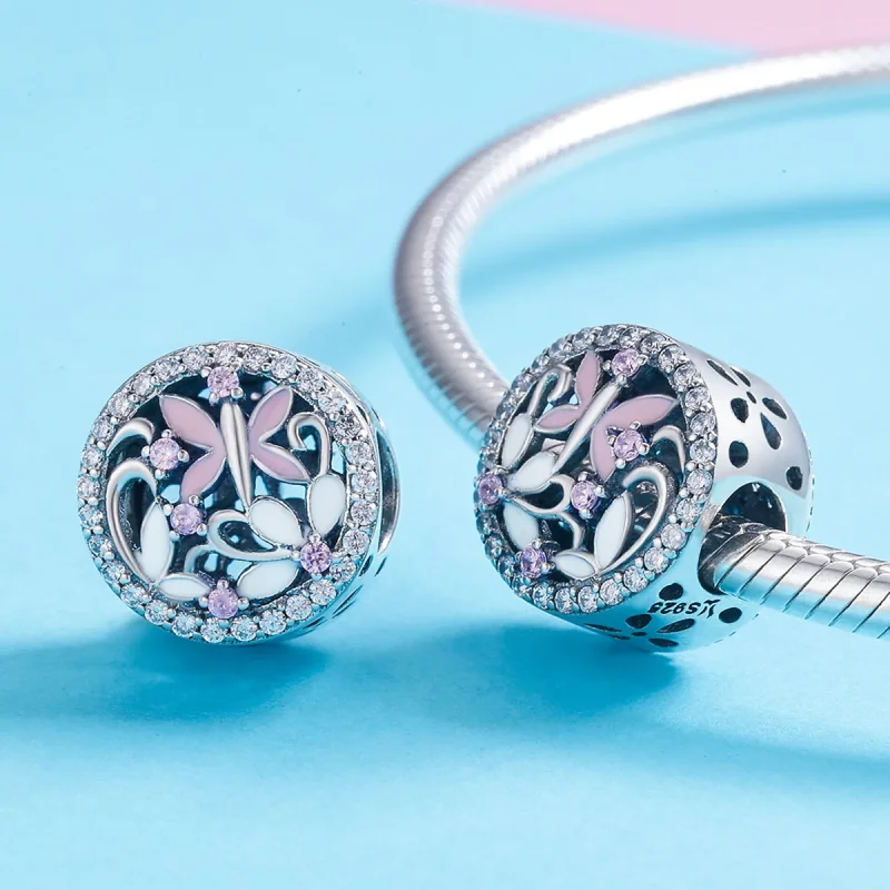 (immagine per) Charm tipo Pandora Libellula - SCC757 - Visualizza 4