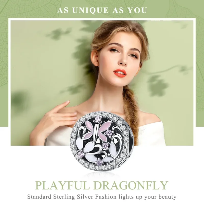 (immagine per) Charm tipo Pandora Libellula - SCC757 - Visualizza 6