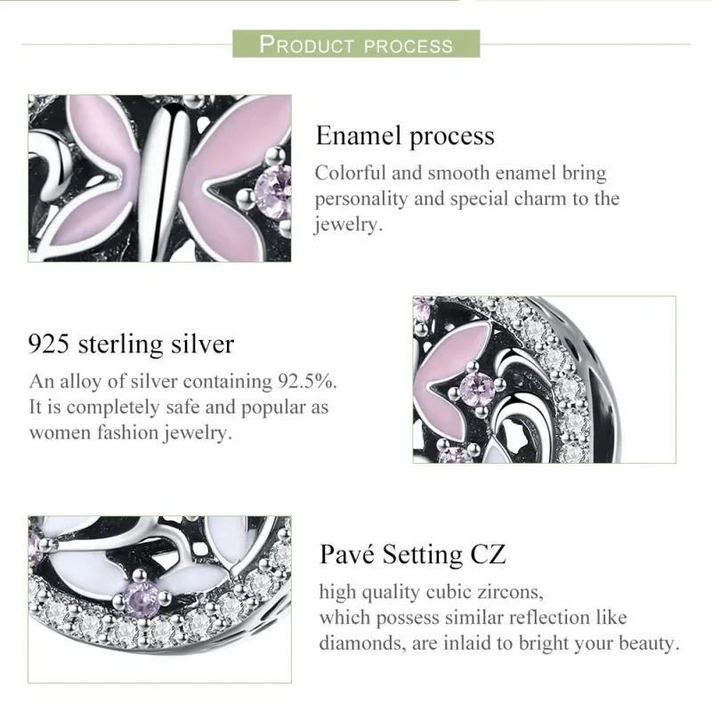 (immagine per) Charm tipo Pandora Libellula - SCC757 - Visualizza 7