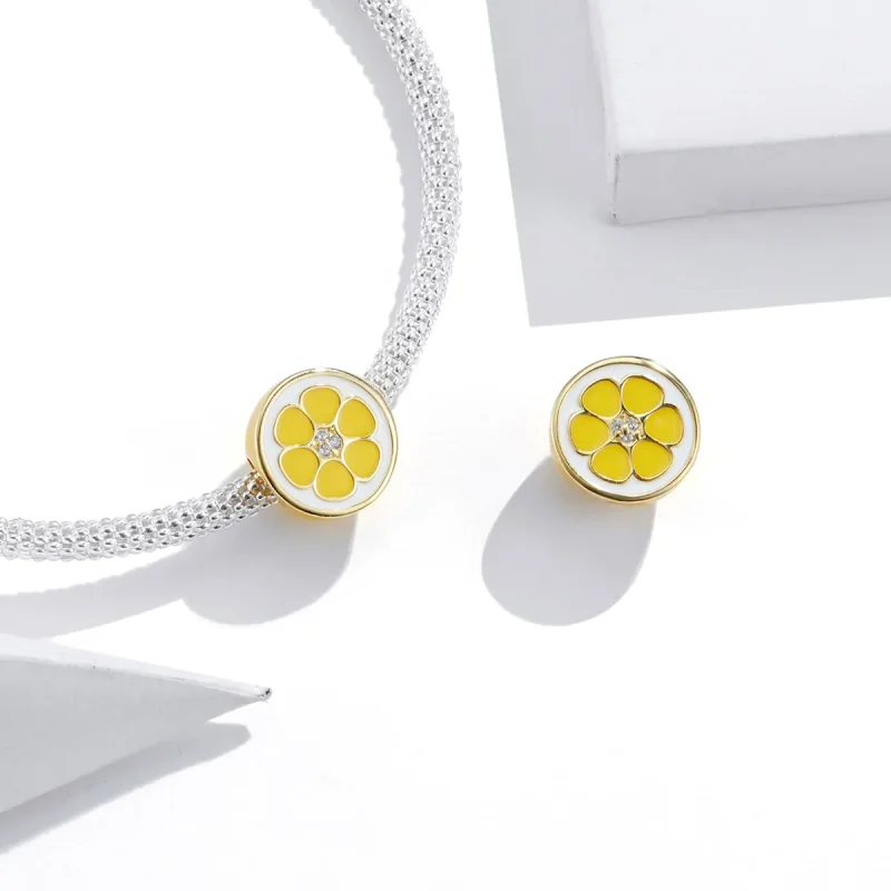 (immagine per) Charm tipo Pandora Limone Fresco - SCC1590 - Visualizza 3