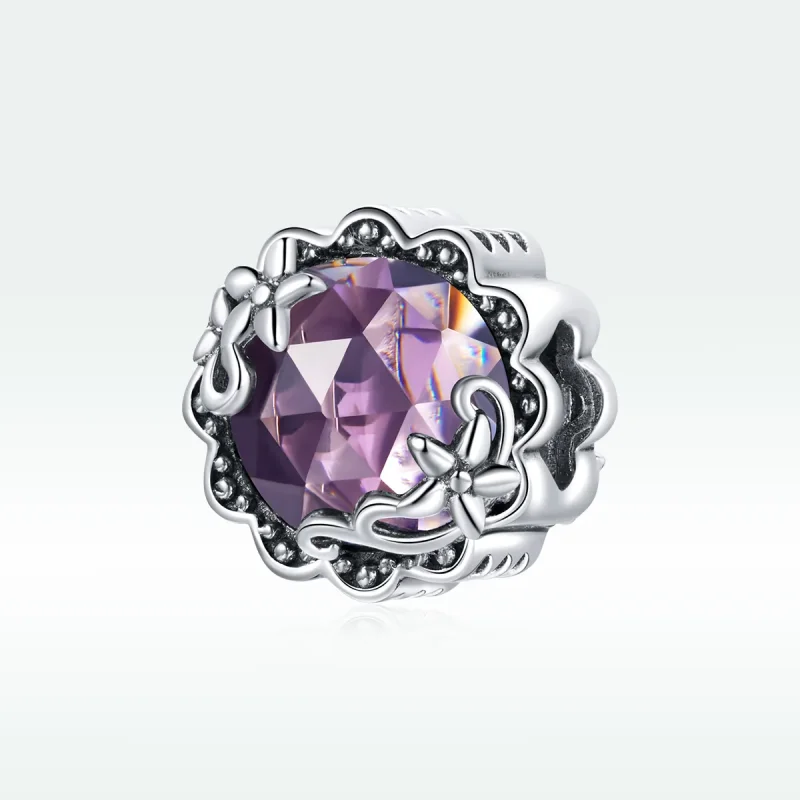 (immagine per) Charm tipo Pandora Modello di ametista - SCC1796 - Visualizza 5