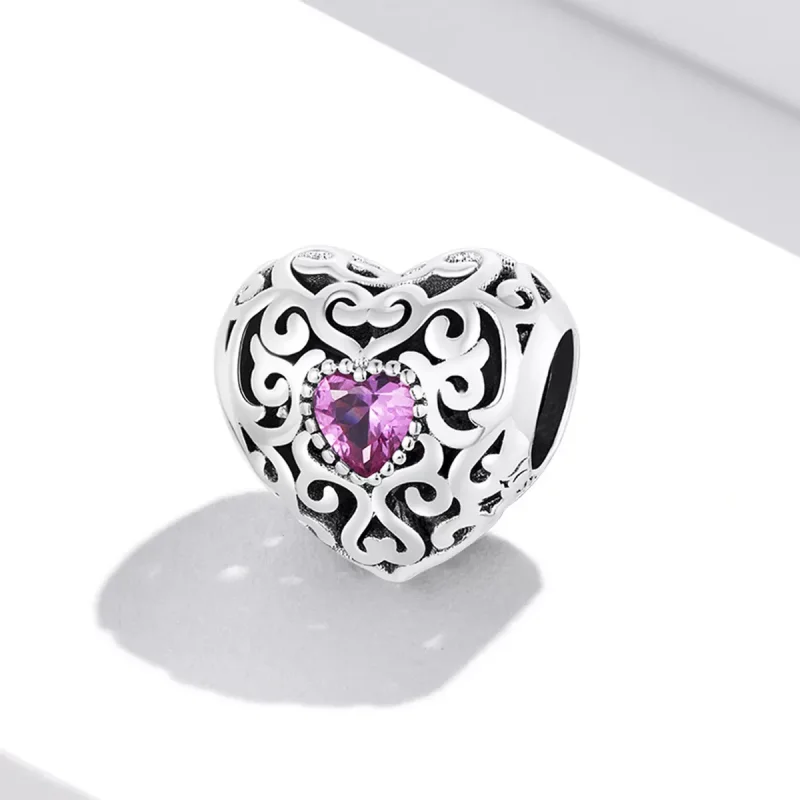 (immagine per) Charm tipo Pandora Modello retrò amore - SCC2136 - Visualizza 2