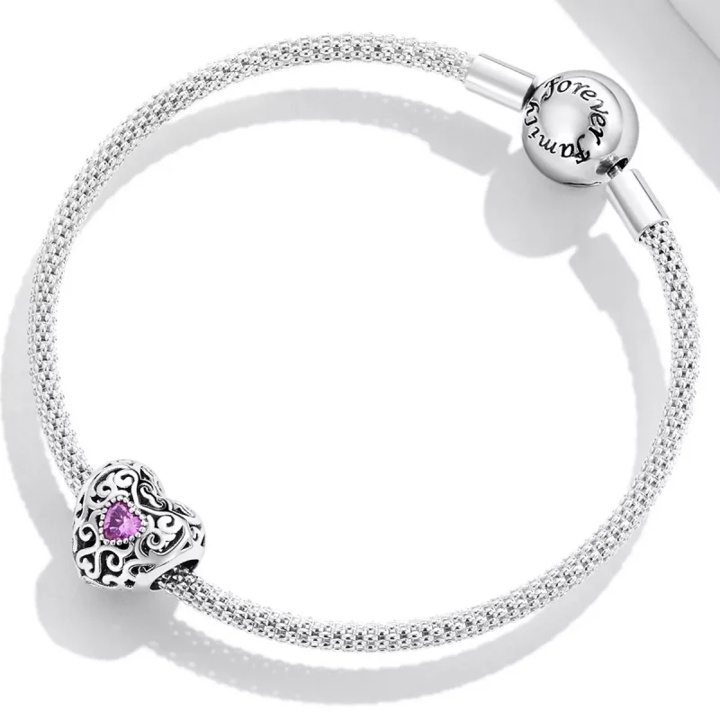 (immagine per) Charm tipo Pandora Modello retrò amore - SCC2136 - Visualizza 3