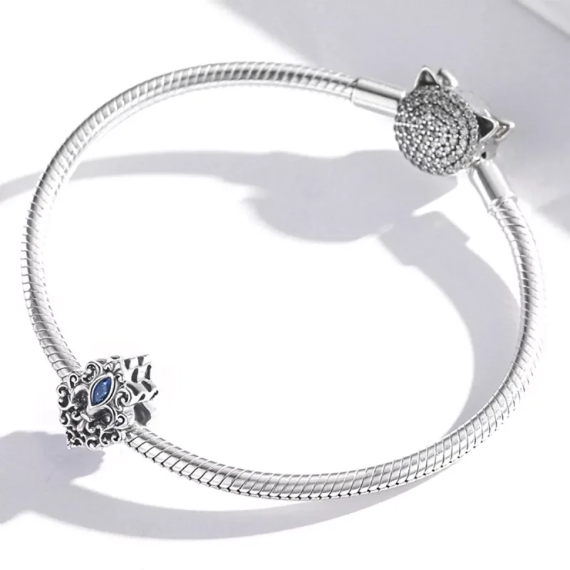 (immagine per) Charm tipo Pandora Modello Vintage - Gocce D'acqua - SCC2151 - Visualizza 3