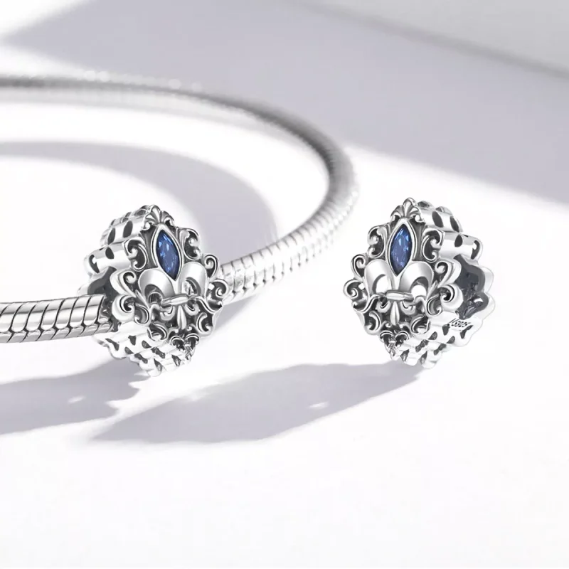 (immagine per) Charm tipo Pandora Modello Vintage - Gocce D'acqua - SCC2151 - Visualizza 4
