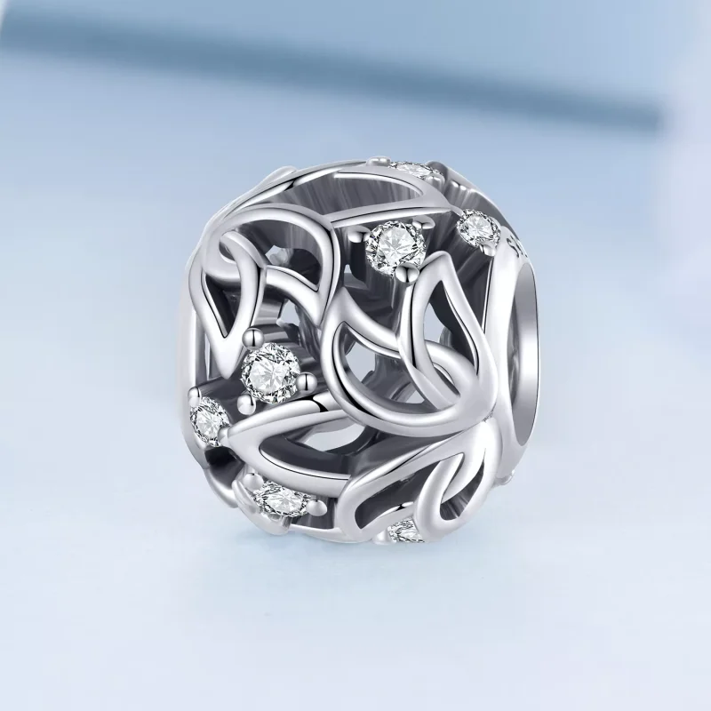 (immagine per) Charm tipo Pandora Loto - BSC675 - Visualizza 2