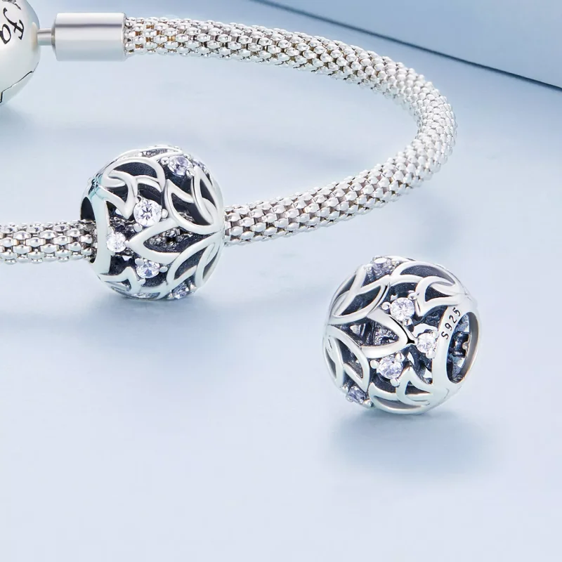 (immagine per) Charm tipo Pandora Loto - BSC675 - Visualizza 4