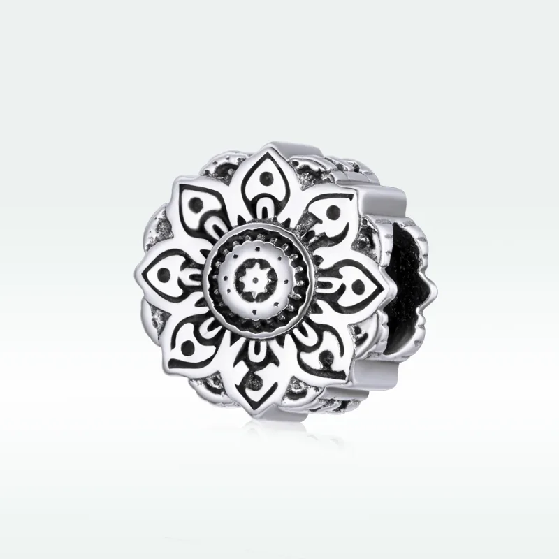 (immagine per) Charm tipo Pandora Loto d'epoca - SCC1823 - Visualizza 5