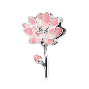 (immagine per) Charm tipo Pandora Loto fresco - SCC2157