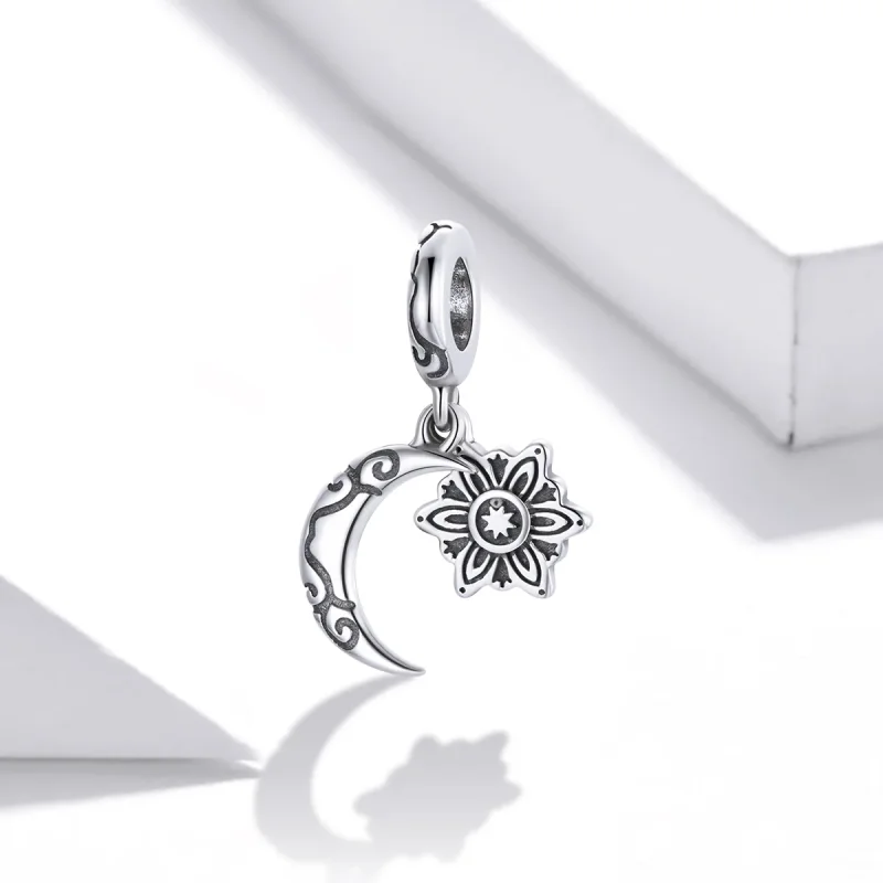 (immagine per) Charm tipo Pandora Loto lunare - SCC1826 - Visualizza 2