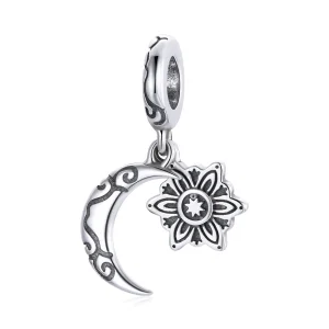 (immagine per) Charm tipo Pandora Loto lunare - SCC1826