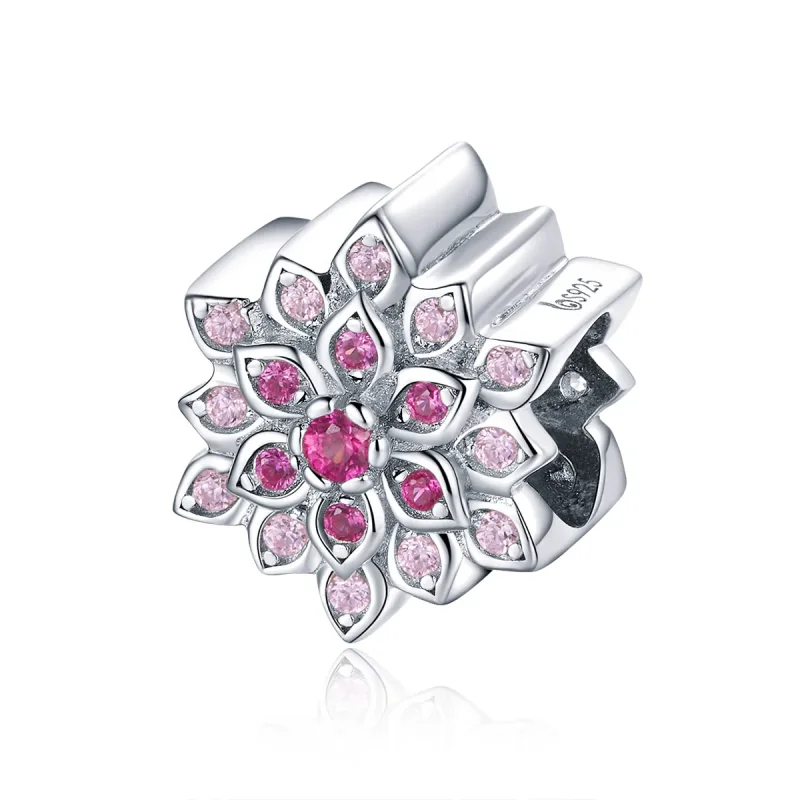 (immagine per) Charm tipo Pandora Loto Rosso - BSC038