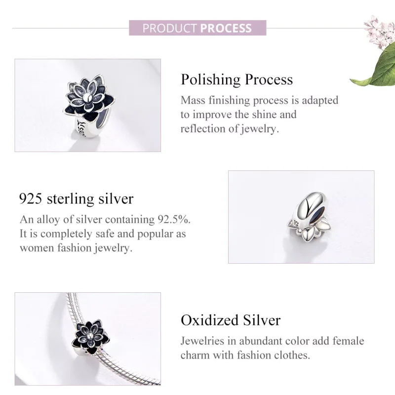 (immagine per) Charm tipo Pandora Loto - SCC1196 - Visualizza 4