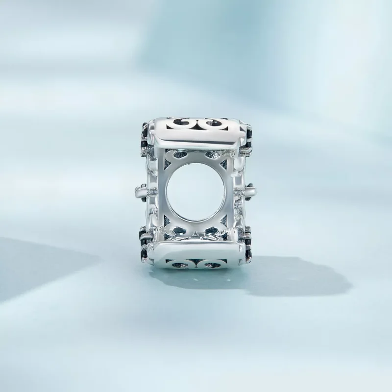 (immagine per) Charm tipo Pandora Luna della notte oscura - SCC2370 - Visualizza 3