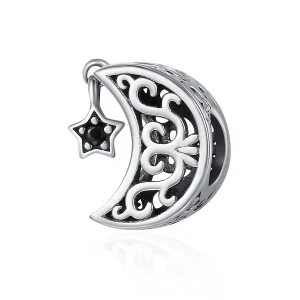 (immagine per) Charm tipo Pandora Luna E Stella - SCC483