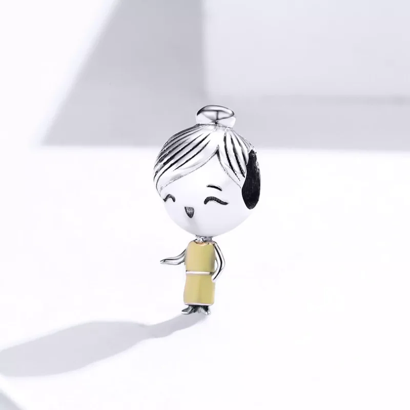 (immagine per) Charm tipo Pandora Madre - BSC177 - Visualizza 2