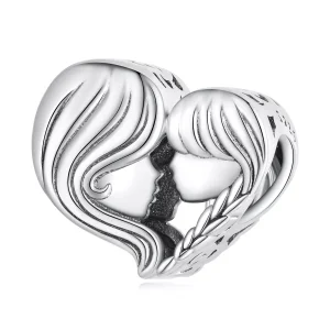 (immagine per) Charm tipo Pandora Madre e figlia - BSC687