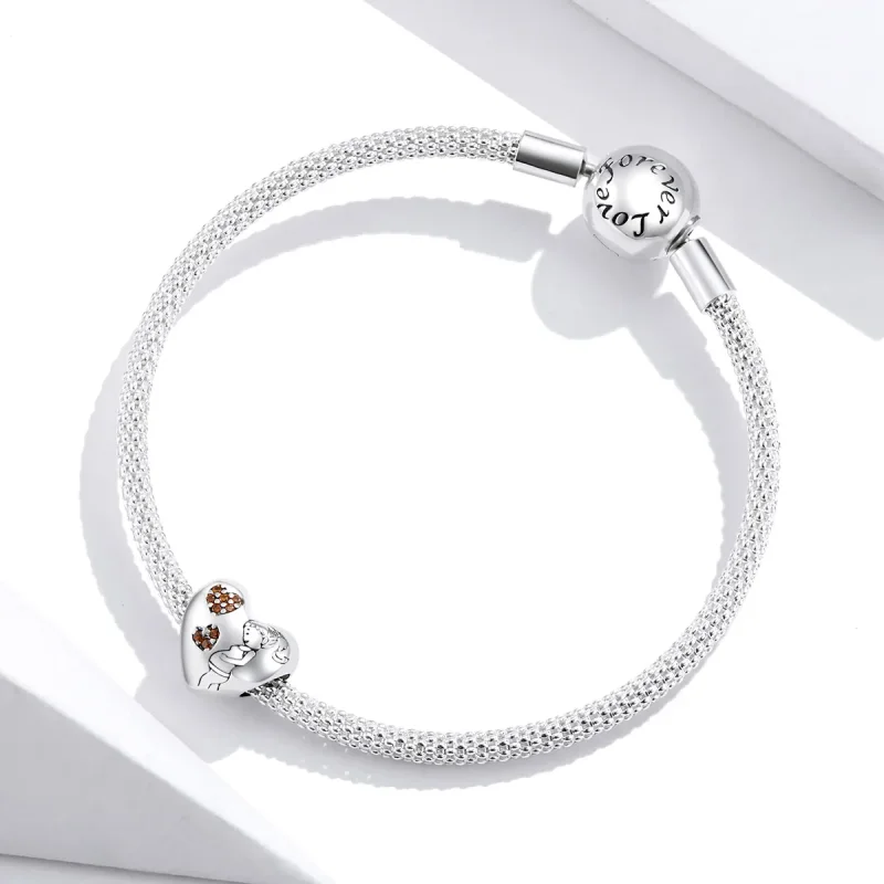 (immagine per) Charm tipo Pandora Madre incinta - SCC1589 - Visualizza 4