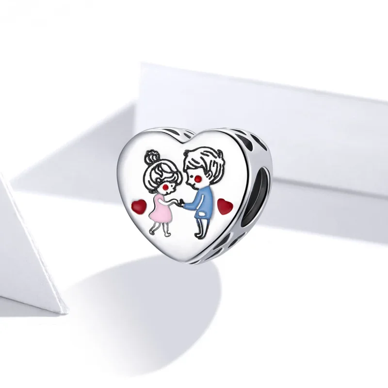 (immagine per) Charm tipo Pandora Mamma e figlia - SCC1744 - Visualizza 2