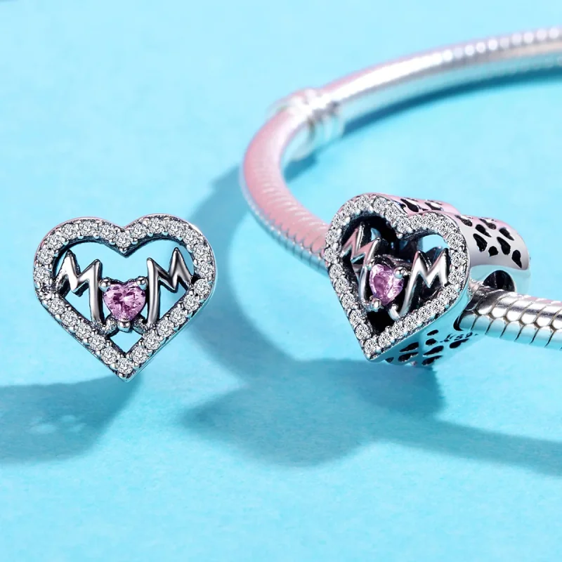 (immagine per) Charm tipo Pandora Mamma - SCC395 - Visualizza 4