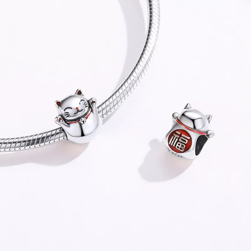 (immagine per) Charm tipo Pandora Maneki Neko - SCC1178 - Visualizza 4