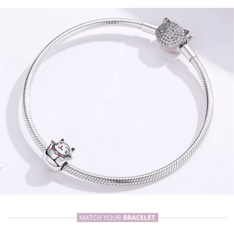 (immagine per) Charm tipo Pandora Maneki Neko - SCC1178 - Visualizza 6
