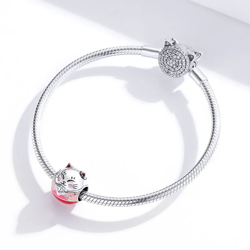 (immagine per) Charm tipo Pandora Maneki Neko - SCC1341 - Visualizza 3