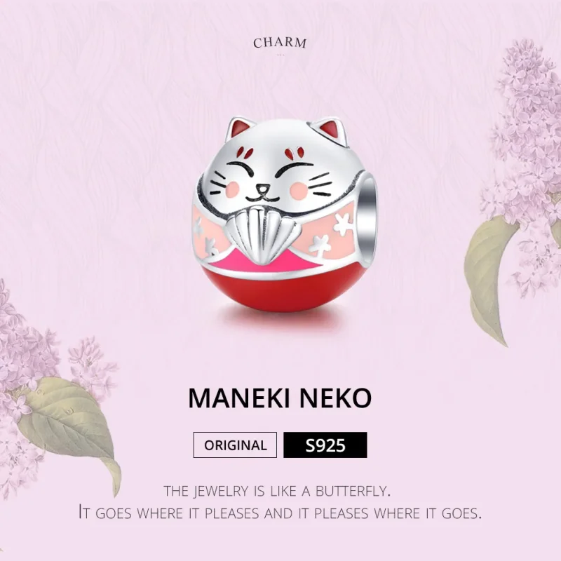 (immagine per) Charm tipo Pandora Maneki Neko - SCC1341 - Visualizza 6