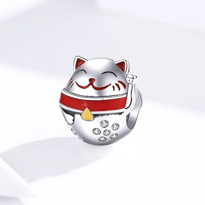 (immagine per) Charm tipo Pandora Maneki Neko - SCC1374 - Visualizza 2
