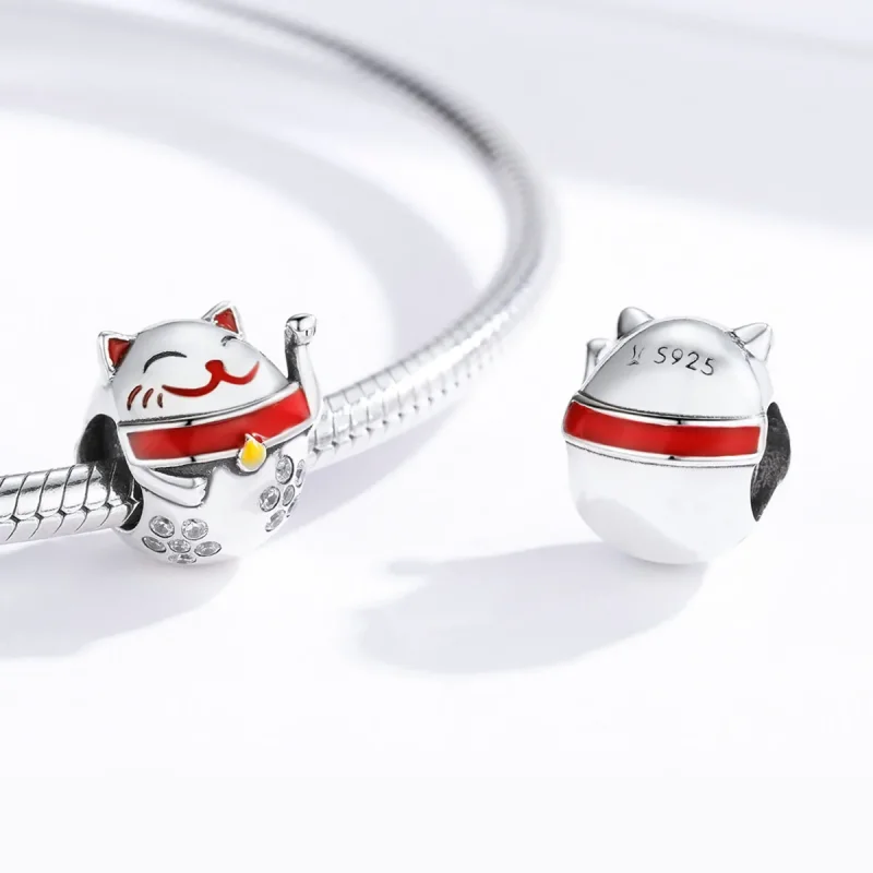 (immagine per) Charm tipo Pandora Maneki Neko - SCC1374 - Visualizza 4