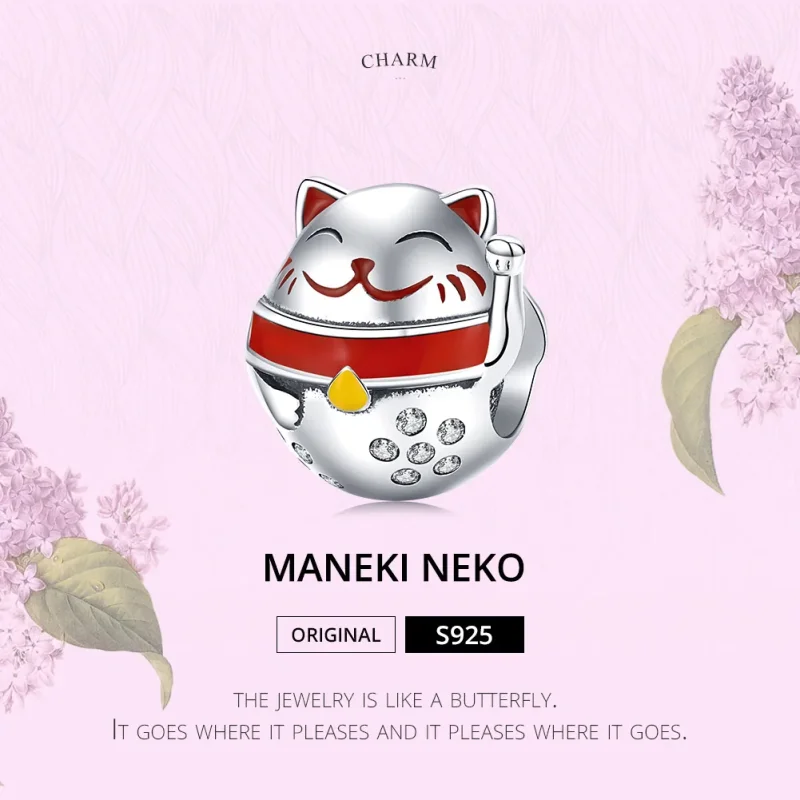 (immagine per) Charm tipo Pandora Maneki Neko - SCC1374 - Visualizza 5
