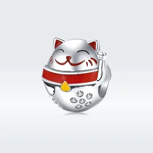 (immagine per) Charm tipo Pandora Maneki Neko - SCC1374